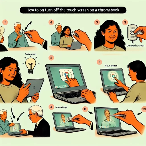 how to turn off touch screen on chromebook