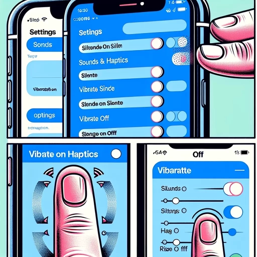 how to turn off vibrate iphone