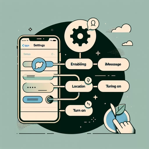 how to turn on imessage