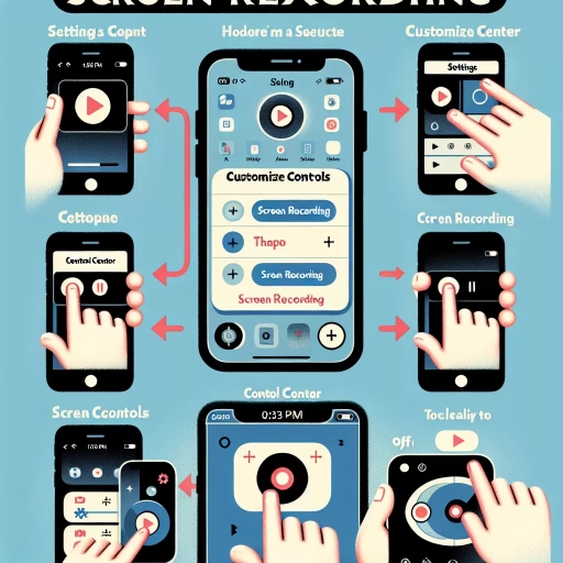 how to turn on screen record on iphone