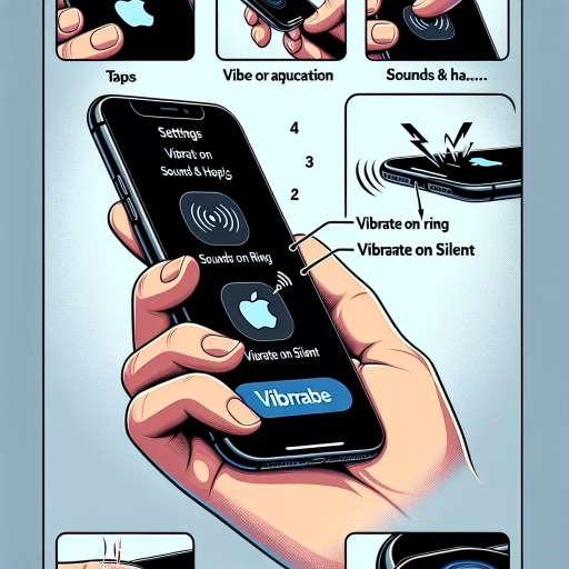 how to turn vibrate on iphone