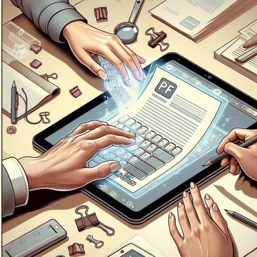 how to type on a pdf