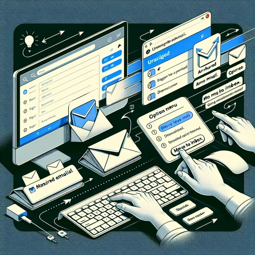 how to unarchive on gmail