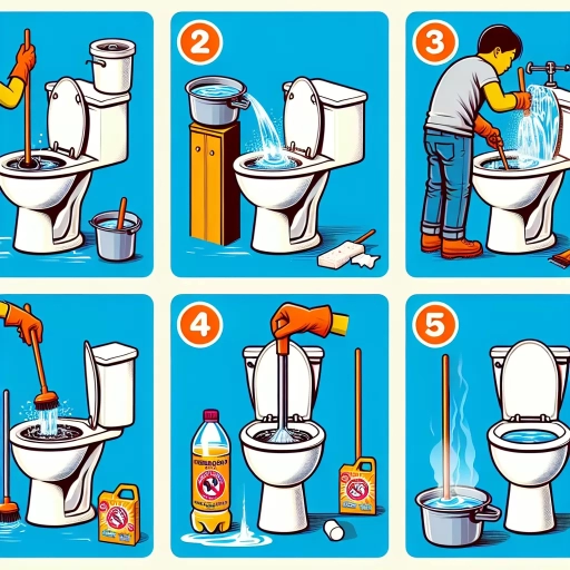 how to unclog toilet without plunger