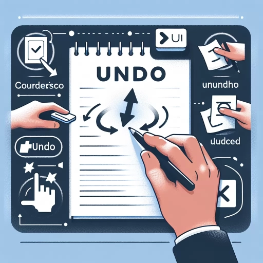how to undo in notes