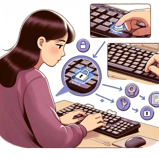 how to unlock keyboard