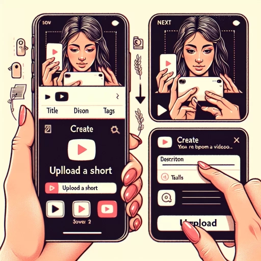how to upload shorts on youtube