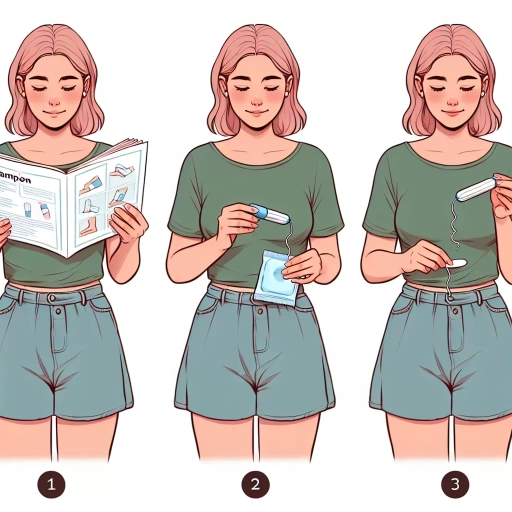how to use a tampon