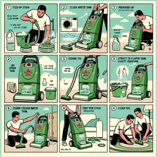 how to use bissell little green