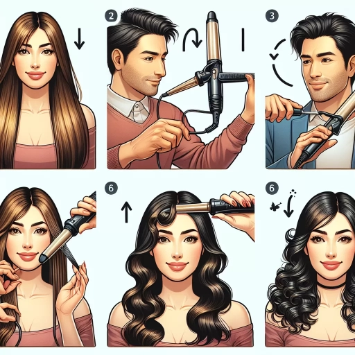 how to use curling iron