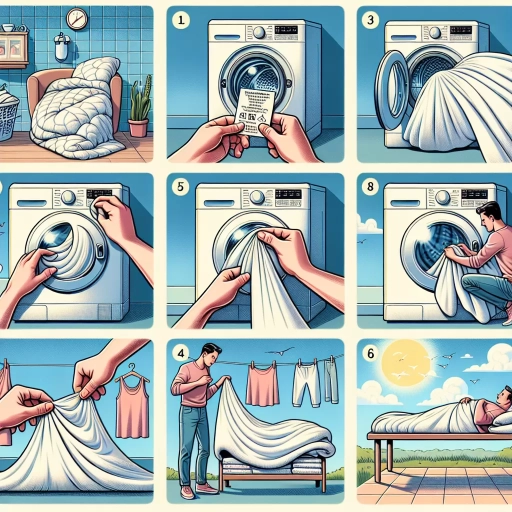 how to wash a duvet