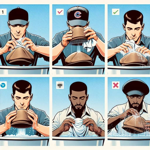 how to wash hats
