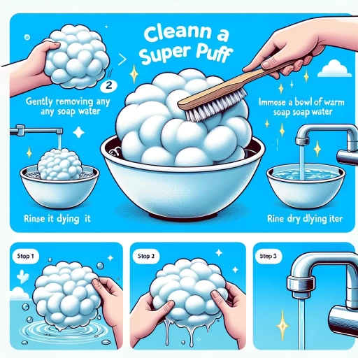 how to wash super puff