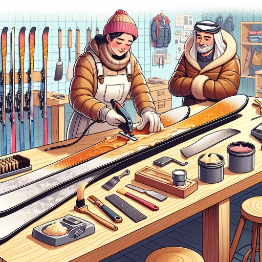 how to wax skis