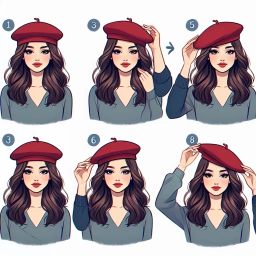 how to wear a beret