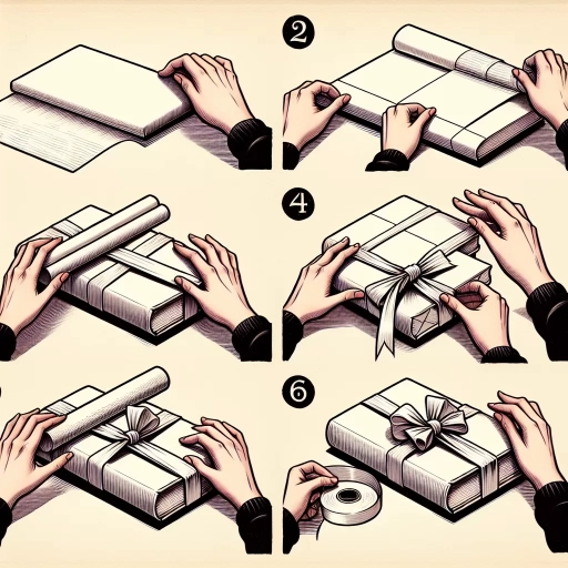 how to wrap a book