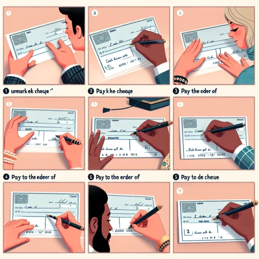 how to write a cheque