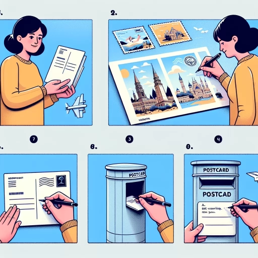 how to write a postcard