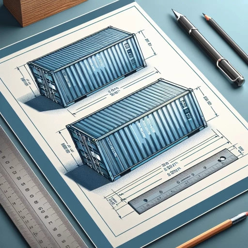 how wide are shipping containers