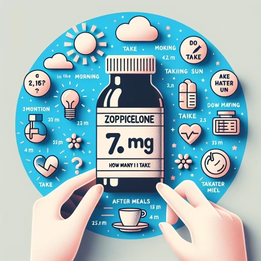 zopiclone 7.5 mg how many can i take