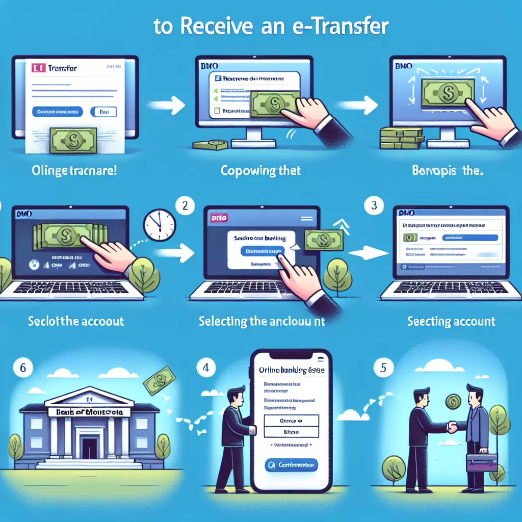 how to receive e transfer bmo