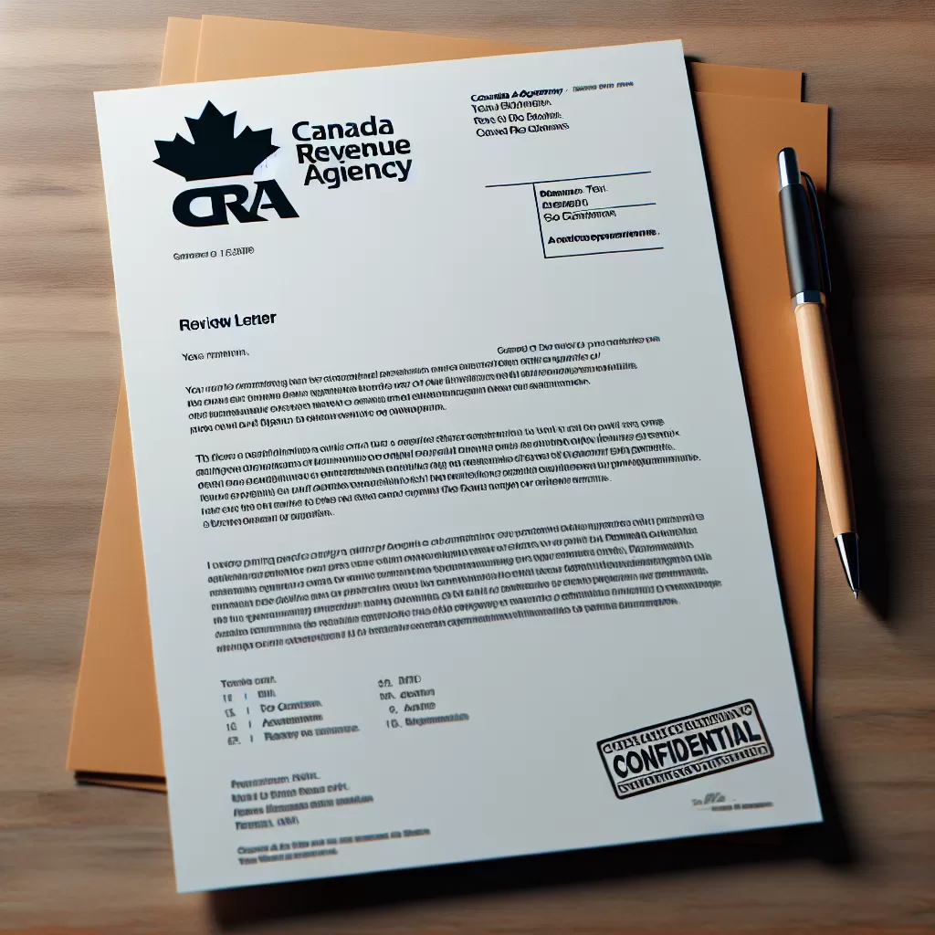 what is a cra review letter