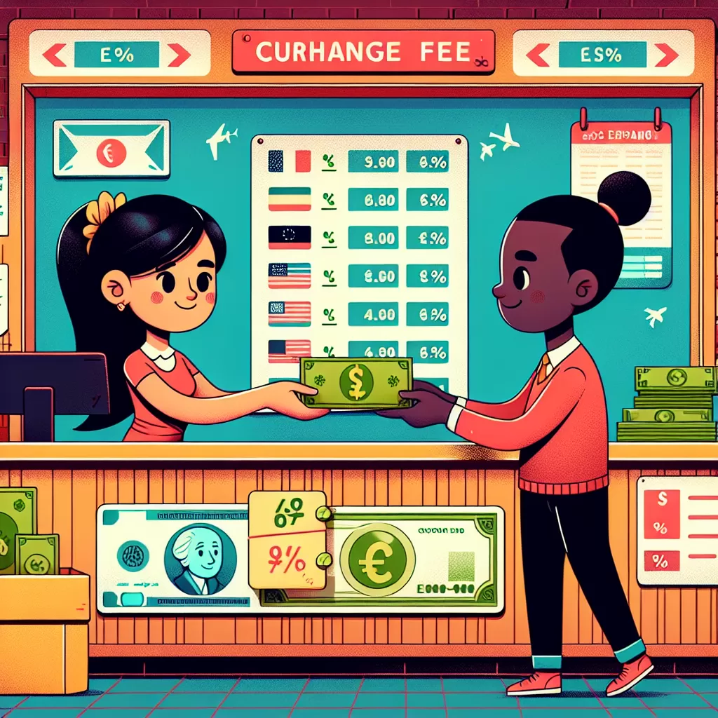 how much do currency exchange charge