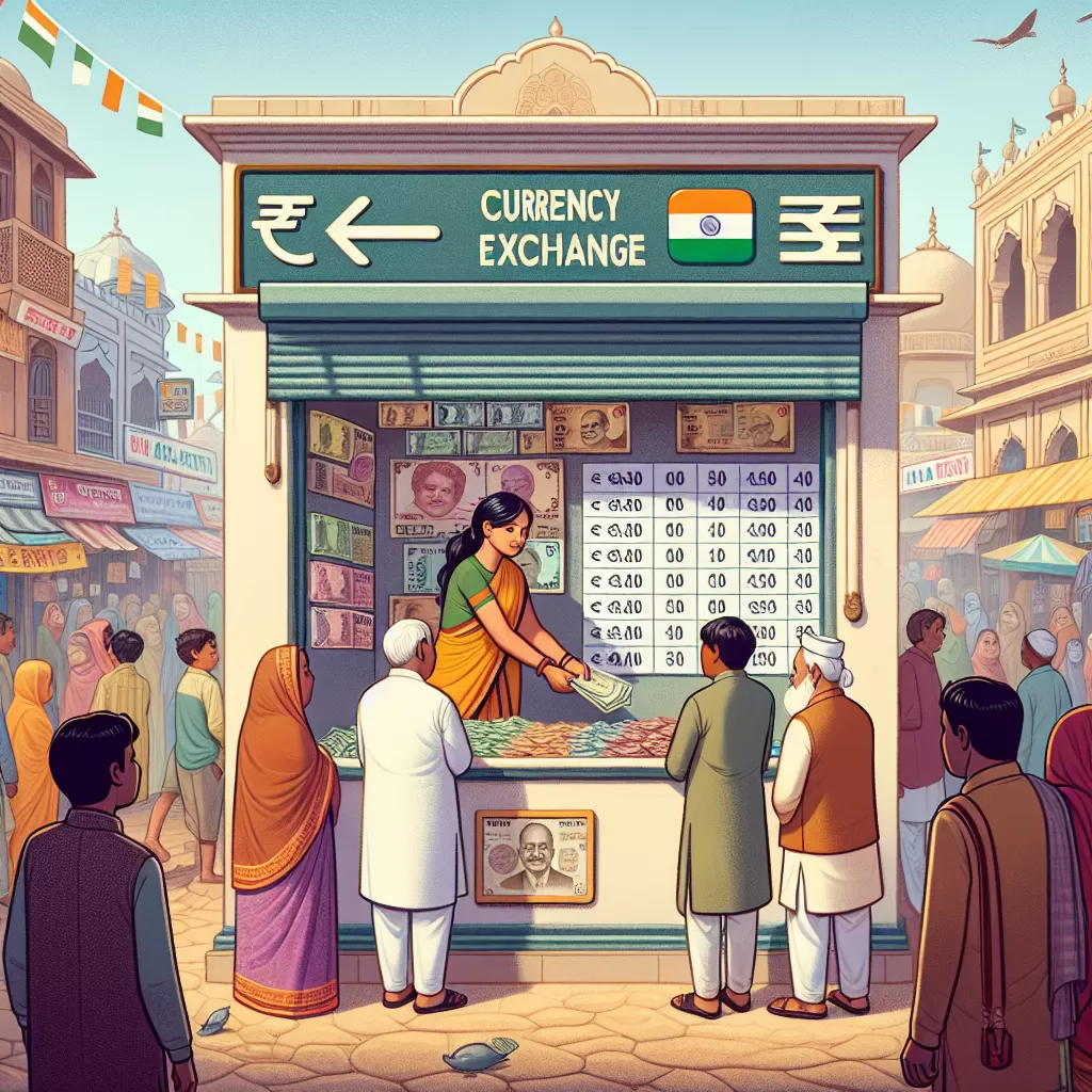 how to exchange currency in india