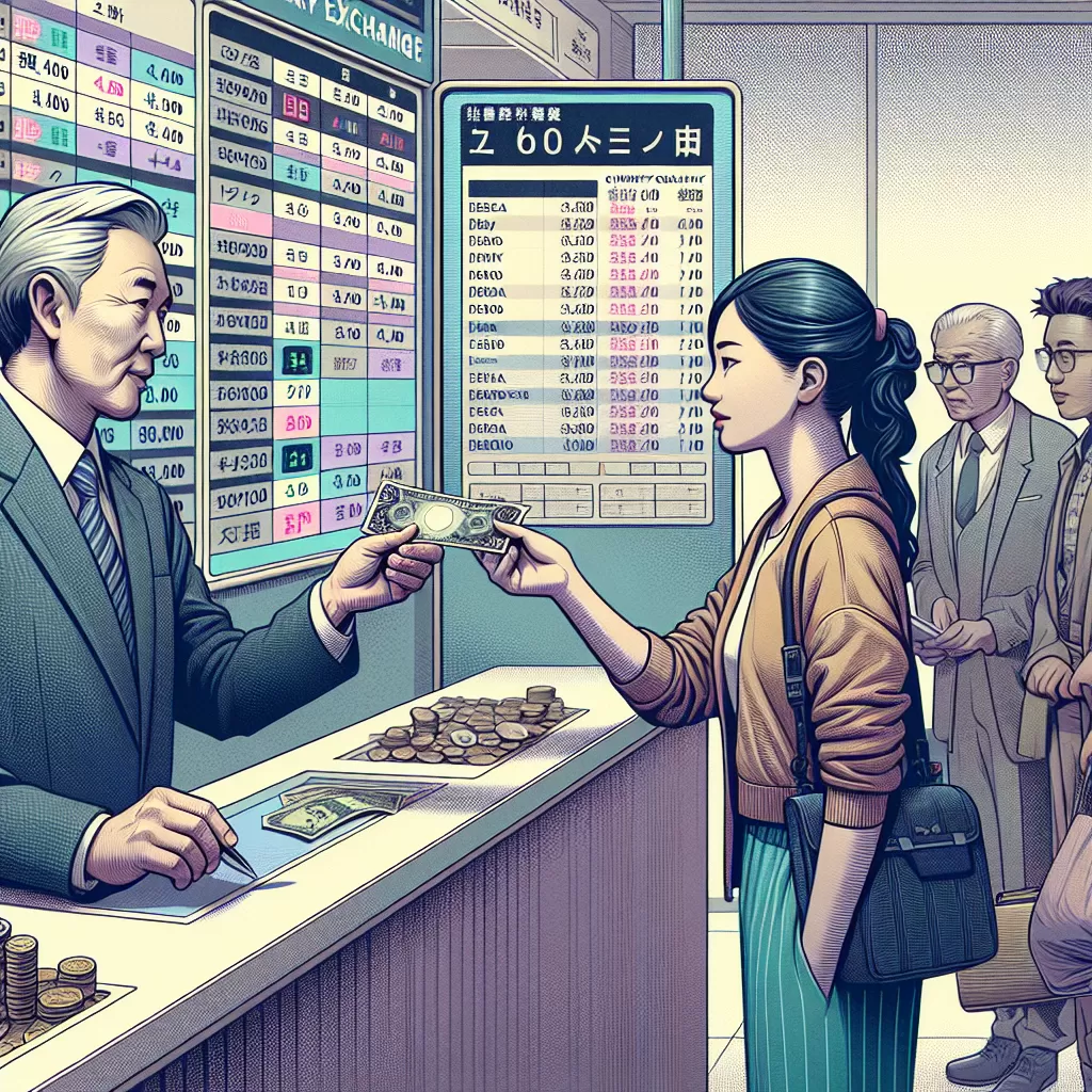 how to exchange currency in japan