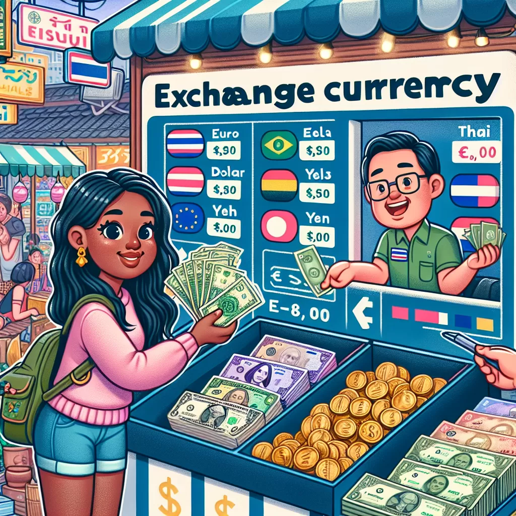 how to exchange currency in thailand