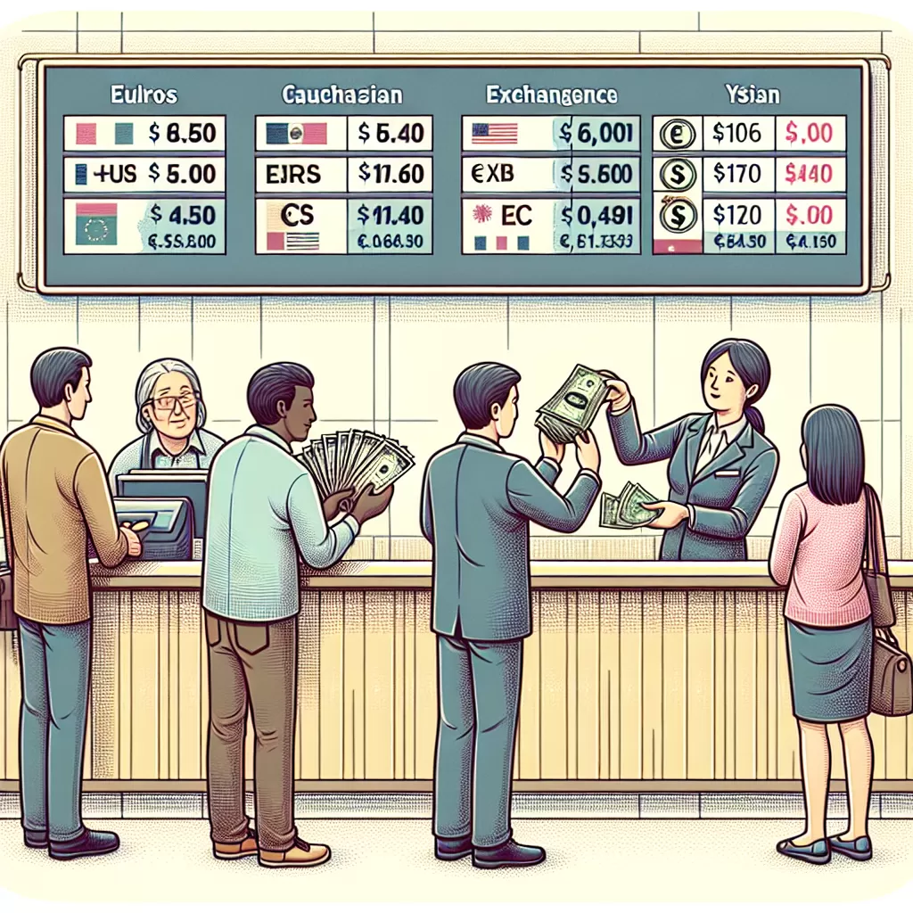 how to exchange currency in us