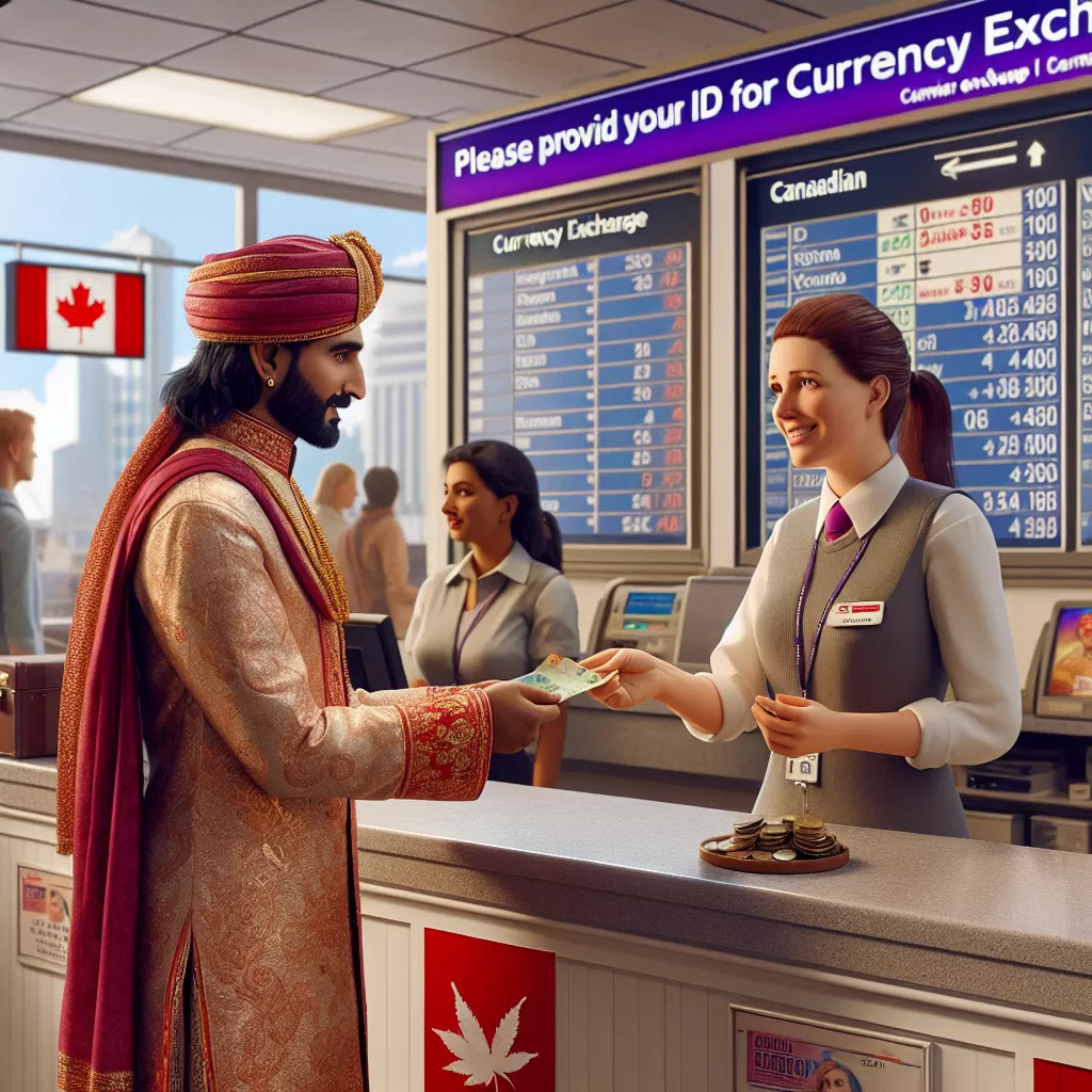 how to exchange indian currency in canada