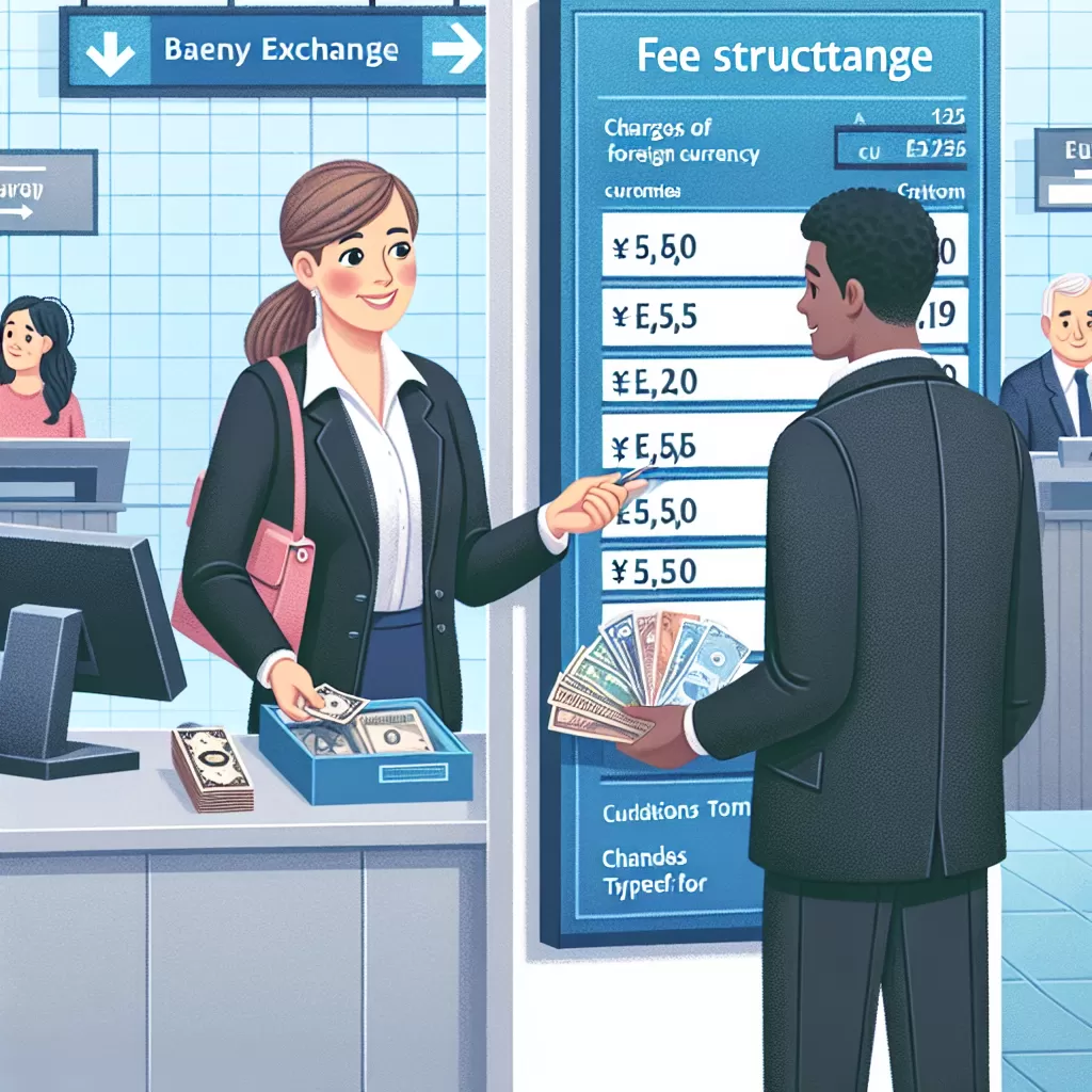 what do banks charge for currency exchange