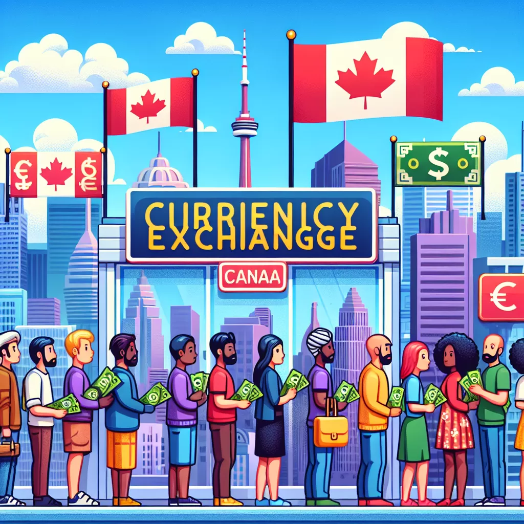 where can you exchange currency in canada