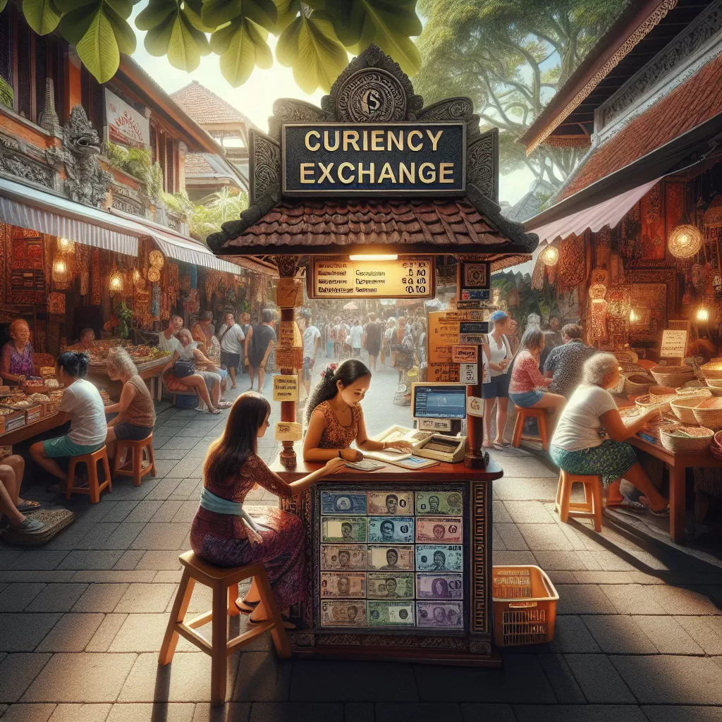 where to exchange currency in bali