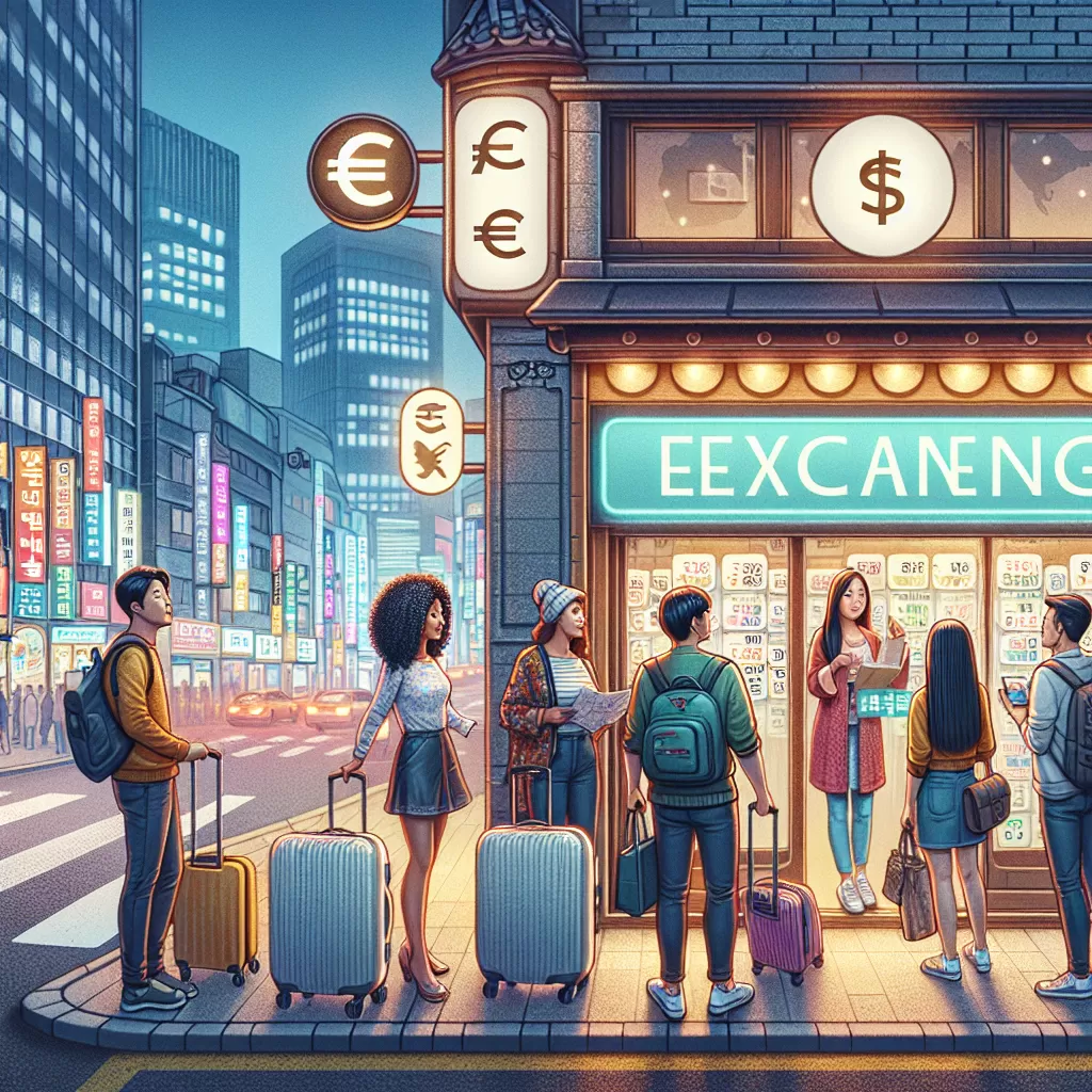where to exchange currency in seoul