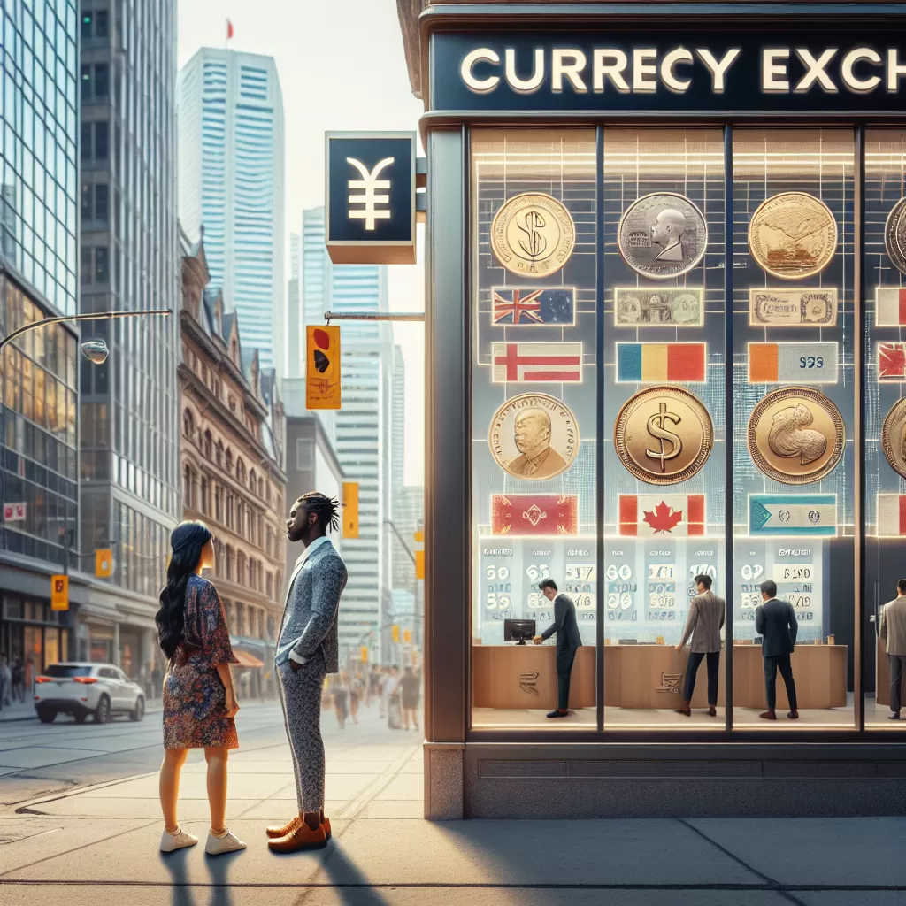 where to exchange currency in toronto