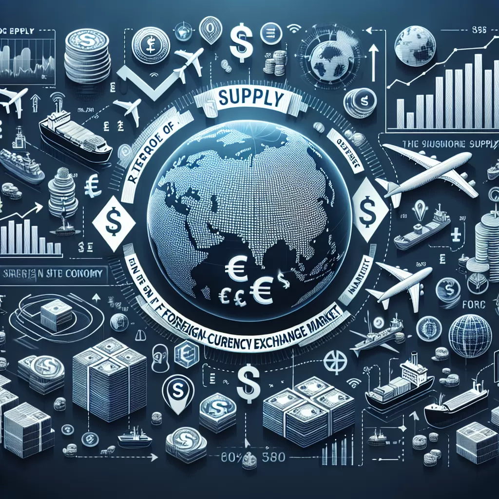 in an open economy, what is the source of supply in the foreign-currency exchange market?