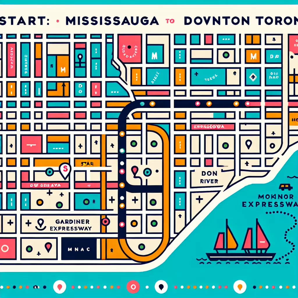 how to get from mississauga to downtown toronto