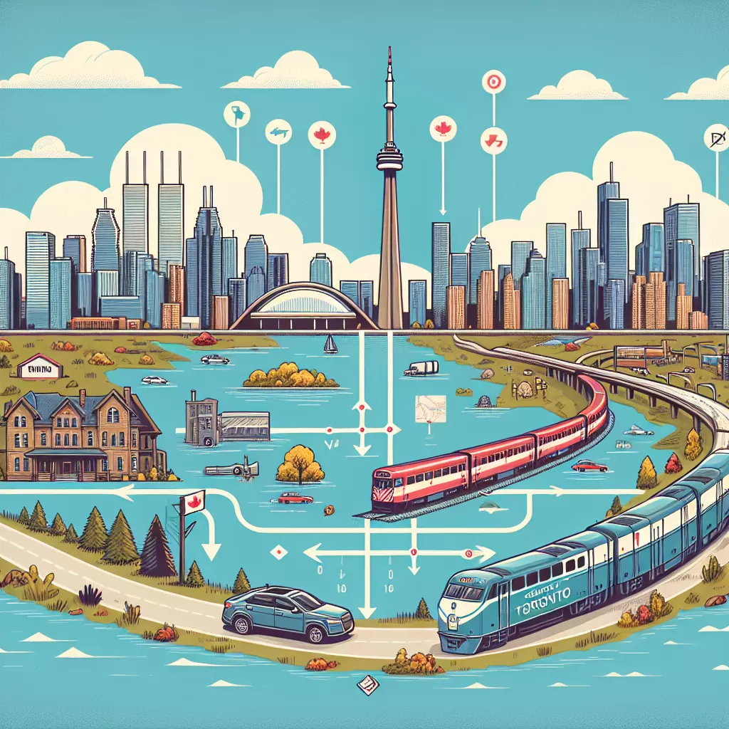how to travel from mississauga to toronto