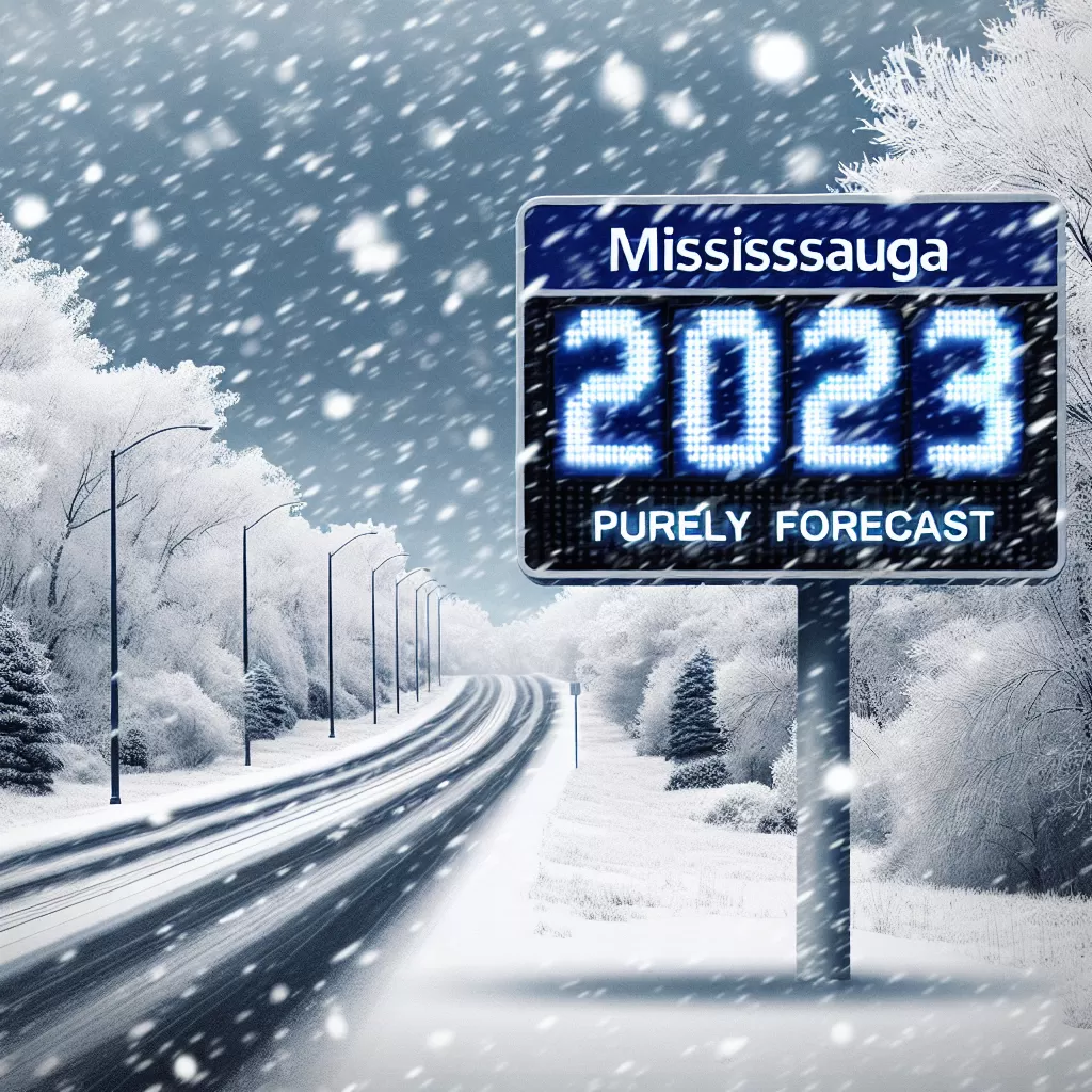 when will it snow in mississauga 2023