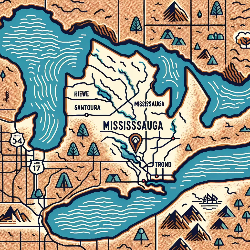where is mississauga located in ontario