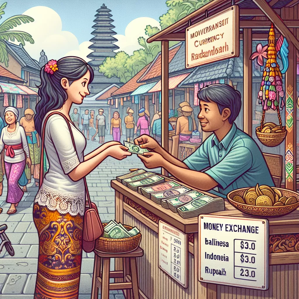 how to exchange money in bali