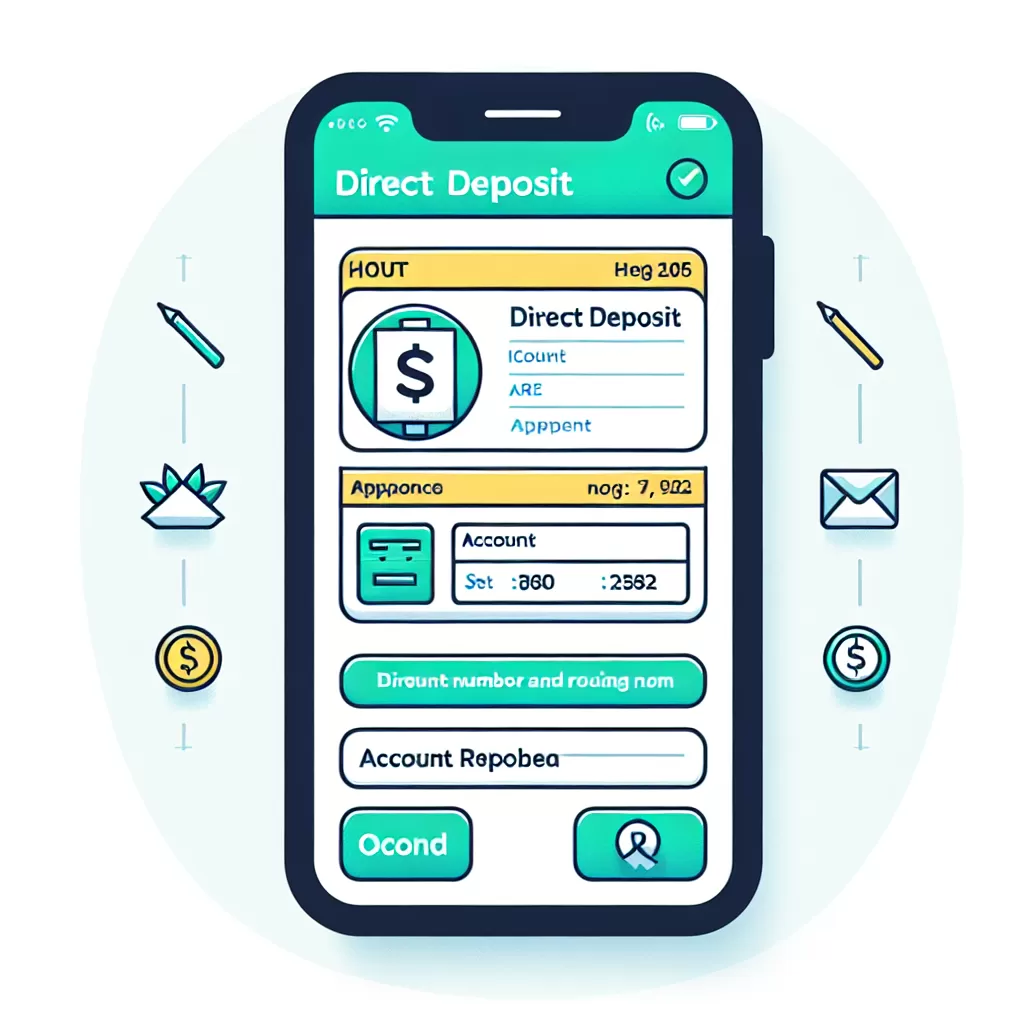 where to find direct deposit info rbc app