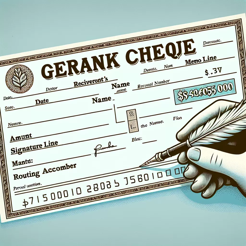 how to fill out a cheque scotiabank