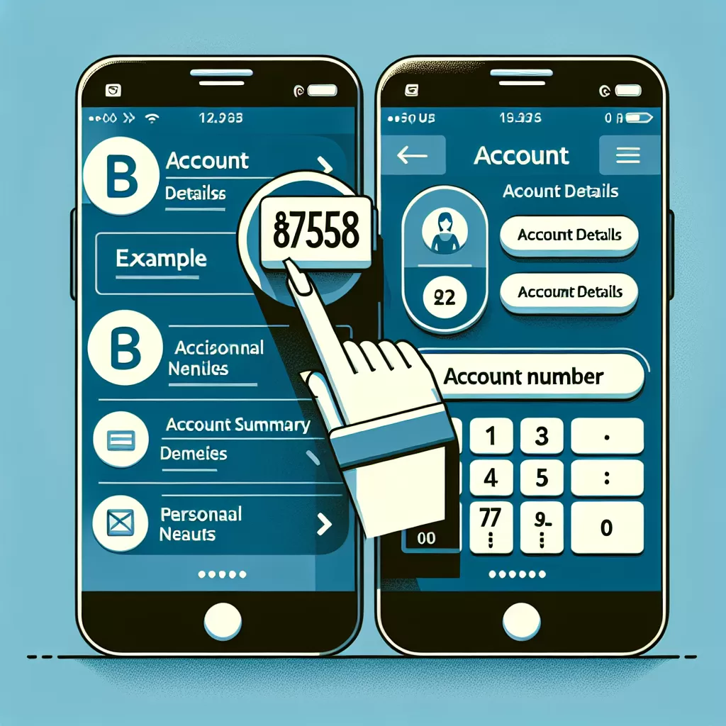 how to find account number in scotiabank app