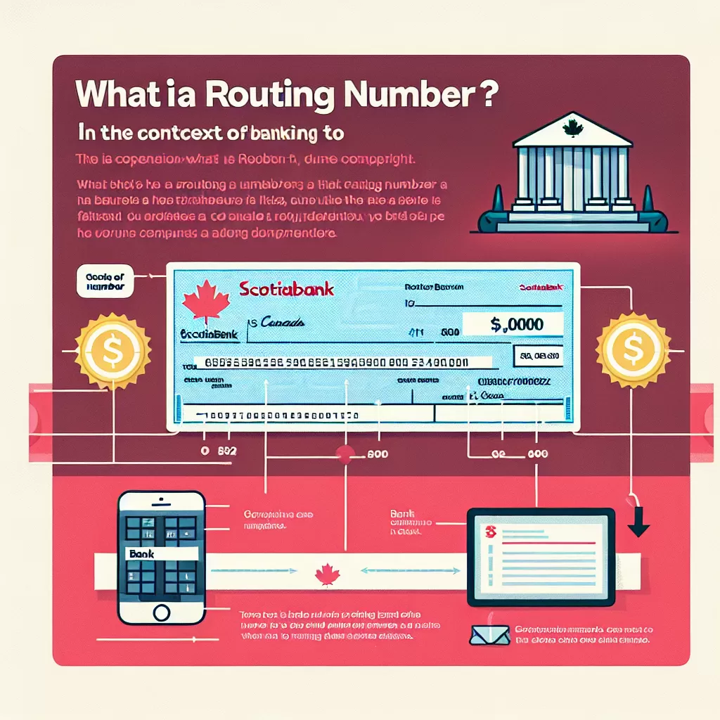 what is routing number in canada scotiabank