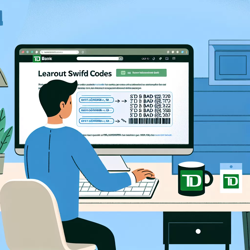 what is swift code of td bank