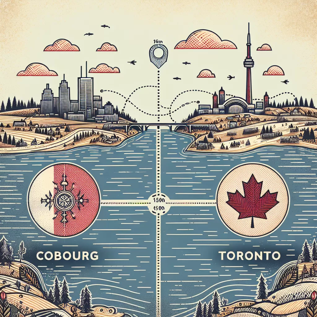 how far is cobourg from toronto