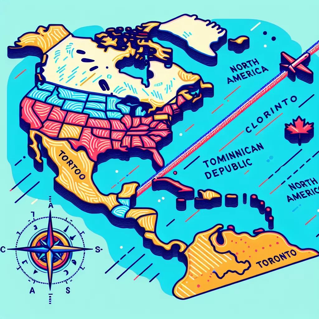 how far is dominican republic from toronto